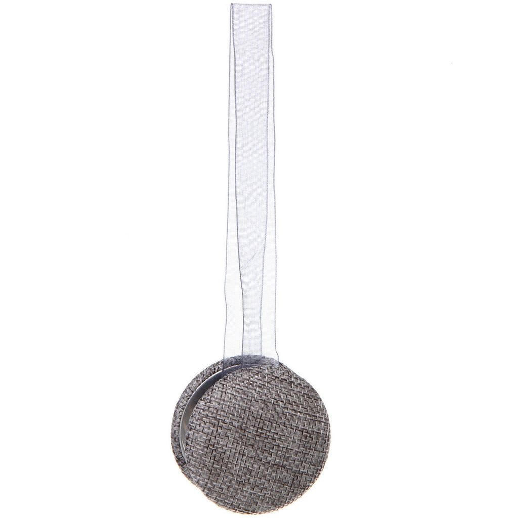 Цена за 4 шт. Подхват для штор на магните "Классика черный" 5см S1887