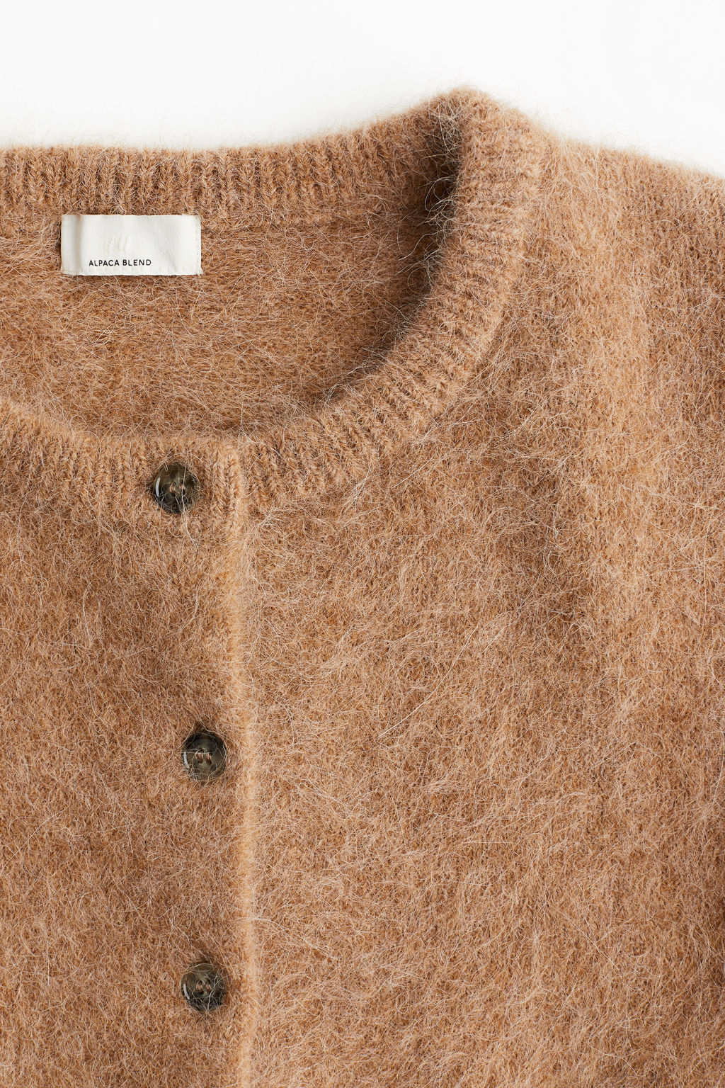Cardigan en mezcla de alpaca - H&m фото 9