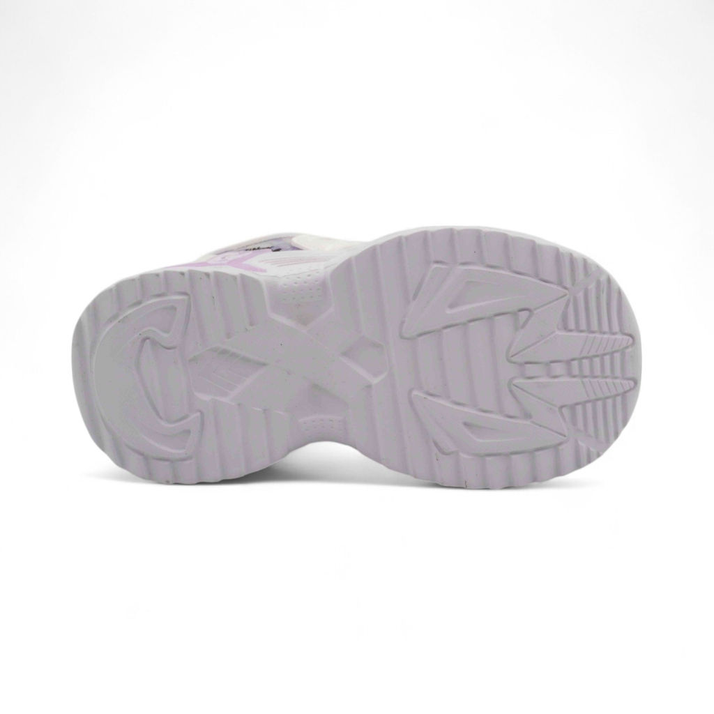 Кроссовки В7011-17 бежево фиолетовые - Sport фото 3