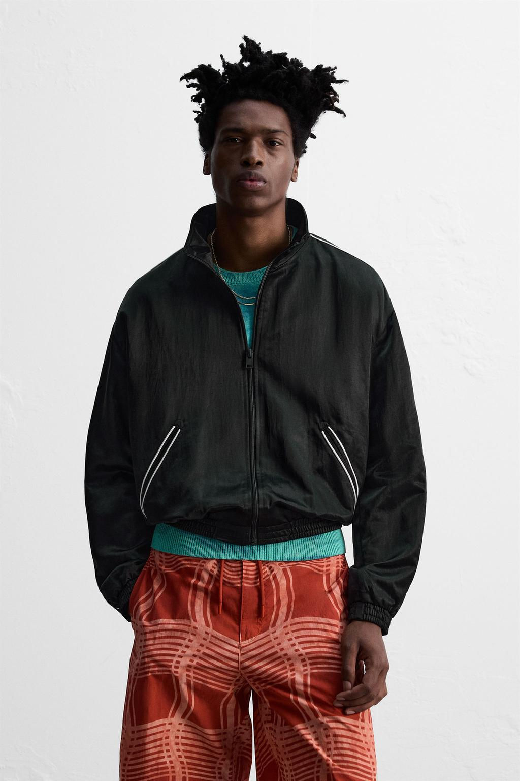 EMBROIDERED BOMBER JACKET OTIS KWAME KYE QUAICOE - Zara фото 2