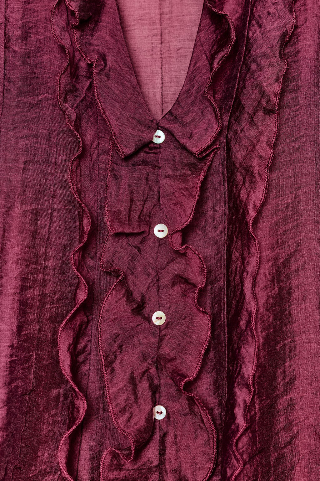 RUFFLED BLOUSE - Zara фото 7