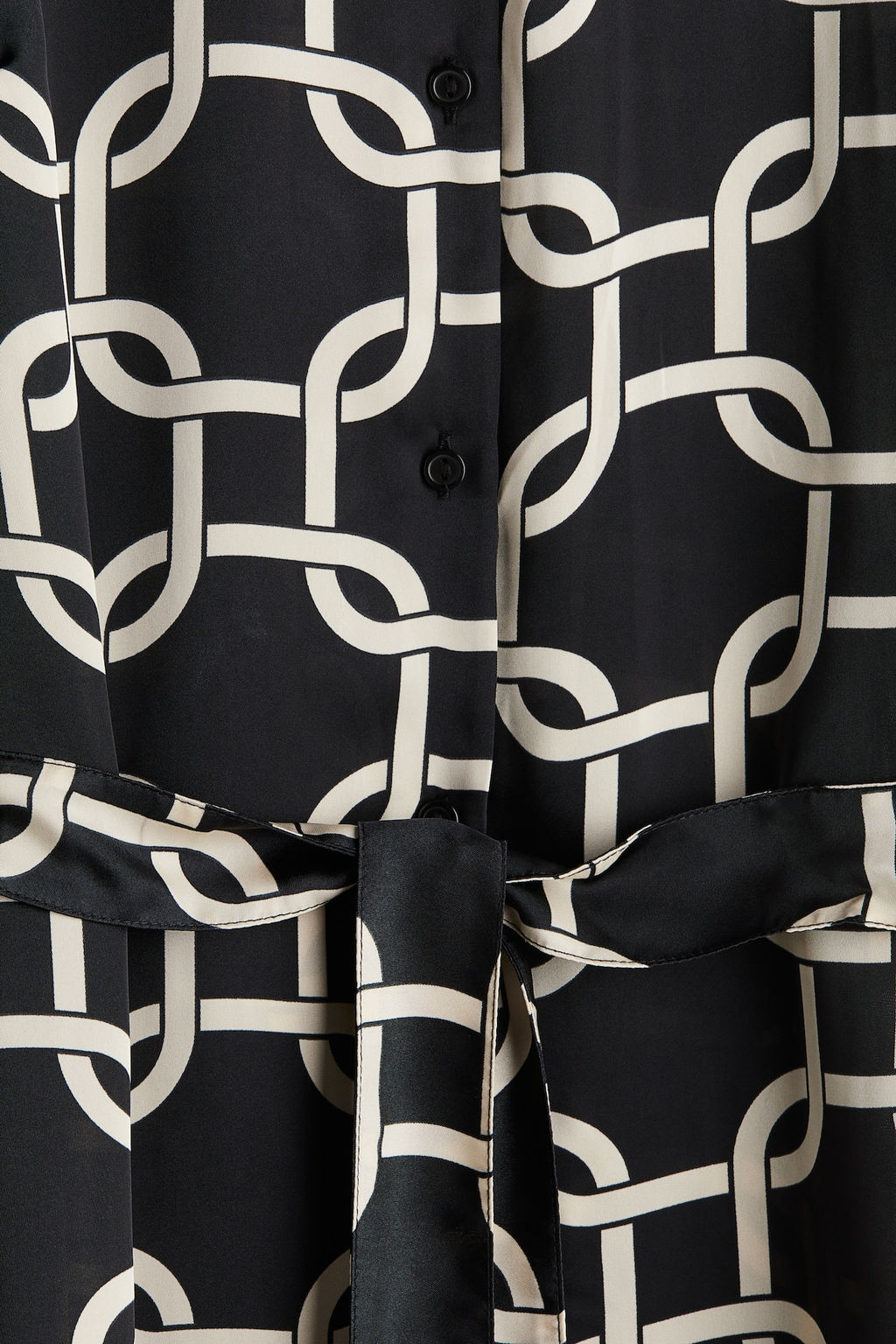 Vestido camisero con cinturon de anudar - H&m фото 6