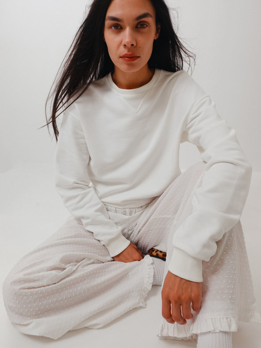 MY Свитшот с фактурными вставками СО020