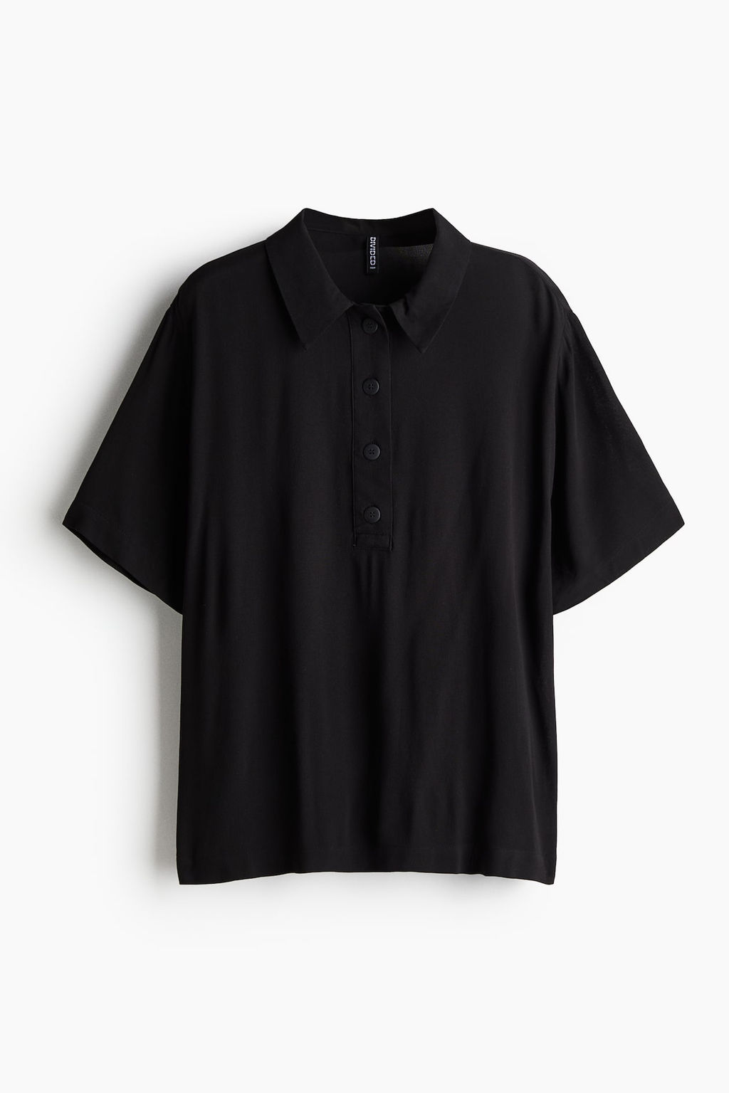Polo en crepe transparente - H&m фото 6