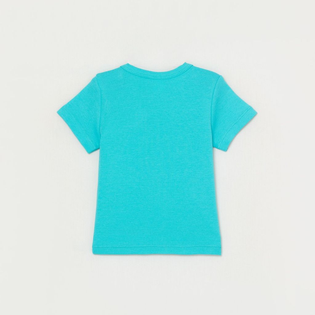 CRB wear/CWNB 62875-40-289 Футболка для мальчика, бирюзовый/Ex.Cherubino  фото 4