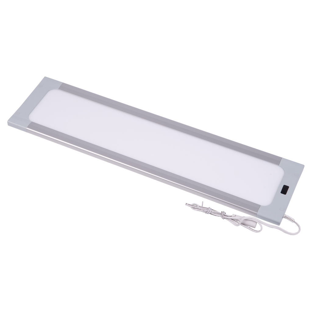 ULI-F42-7,5W4200K/DIM SENSOR IP20 SILVER Панель линейная светодиодная ультратонкая, с бесконтактным выключателем, диммер.460х120х11мм. 260Lm. Серебристый. ТМ Uniel