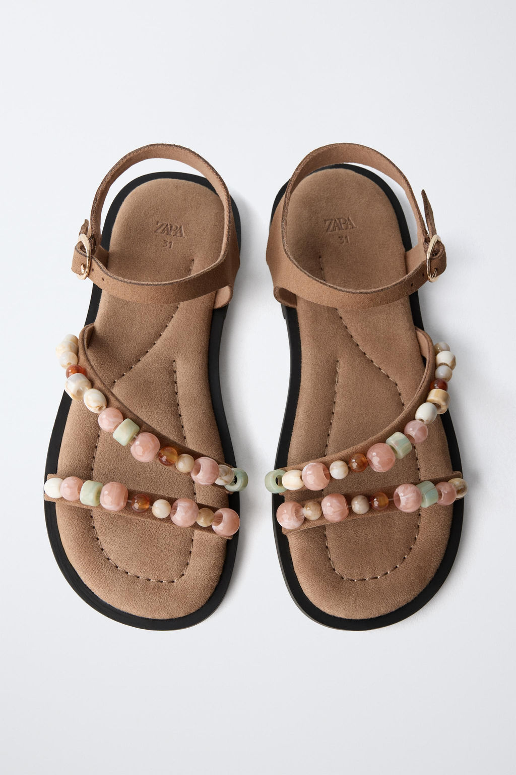 BEADED SANDALS - Zara фото 4