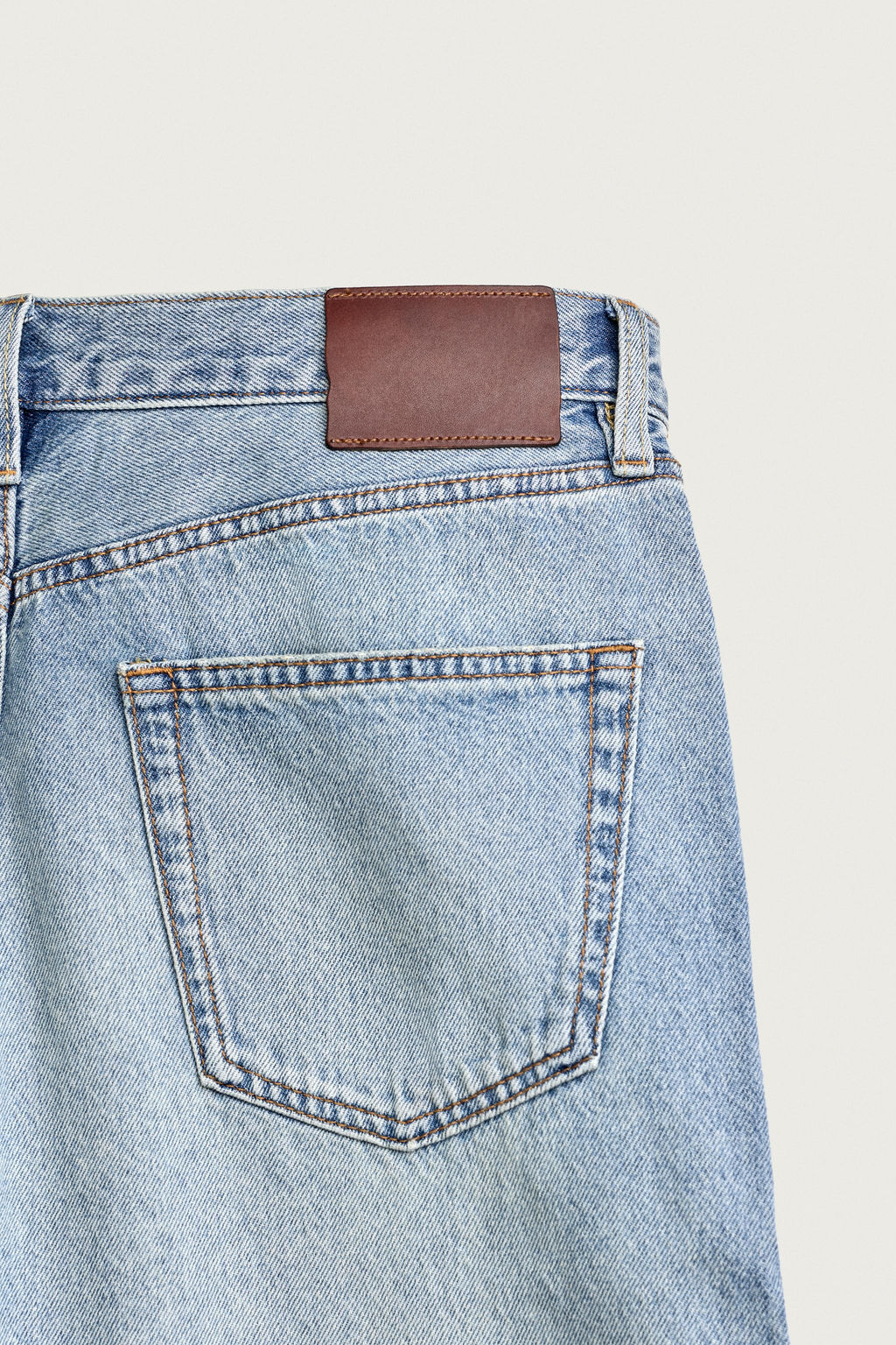 BERMUDA DENIM LOOSE FIT / Azul medio - Zara фото 10
