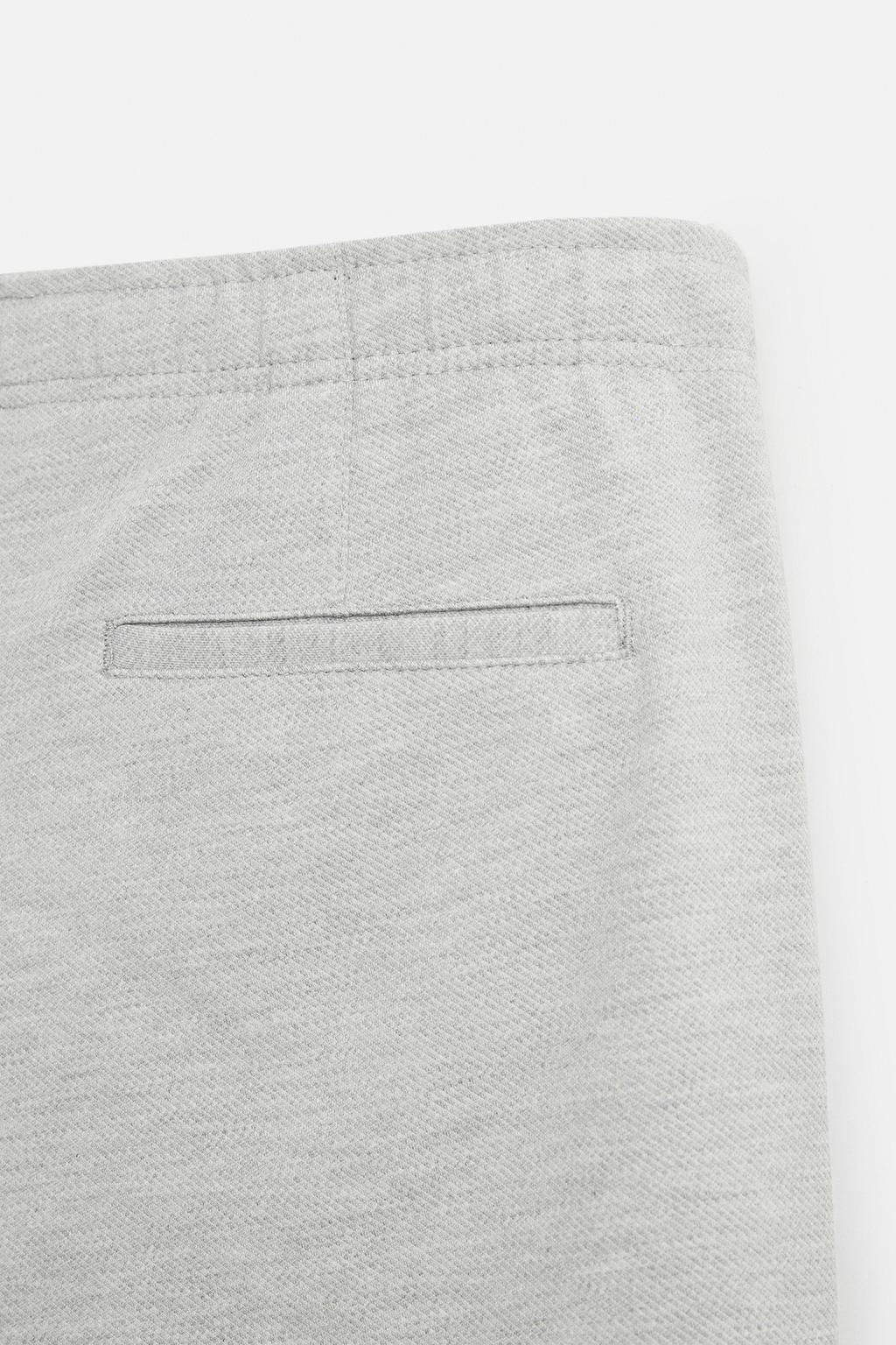 TEXTURED COMFORT BERMUDA SHORTS - Zara фото 38