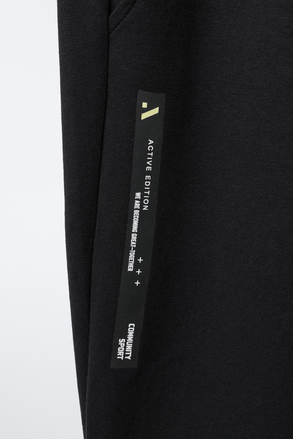 SPORTY INTERLOCK TROUSERS