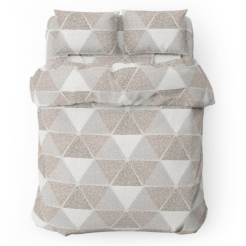 Наволочка 70х70см Галактика, шоколад, с клапаном-запахом, бязь Комфорт 121г/м2, хлопок 100%, упаковка классическая пакет ПВД 14,5х23см, еврослот, Домашняя мода (Россия)  фото 3