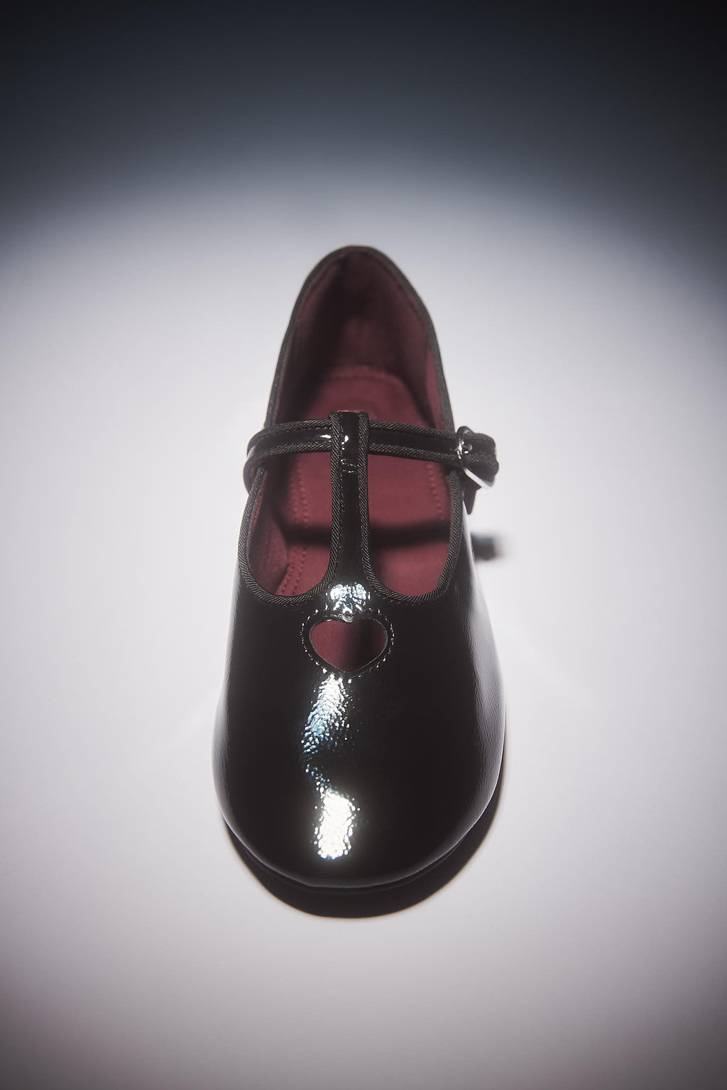 T-BAR BALLERINAS WITH HEART DETAIL - Zara фото 8