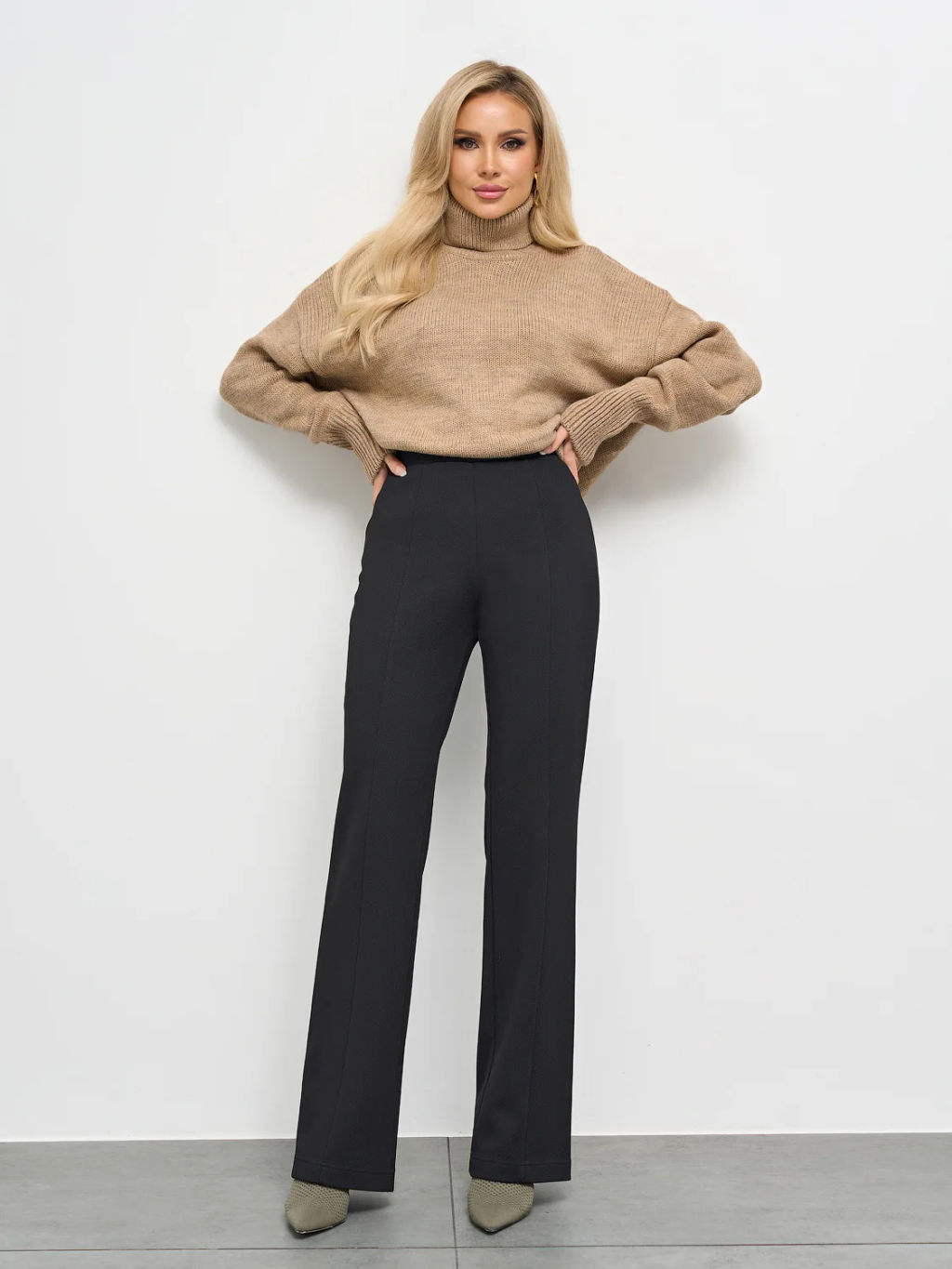 JETTY Джемпер вязаный свитер с горлом  фото 45