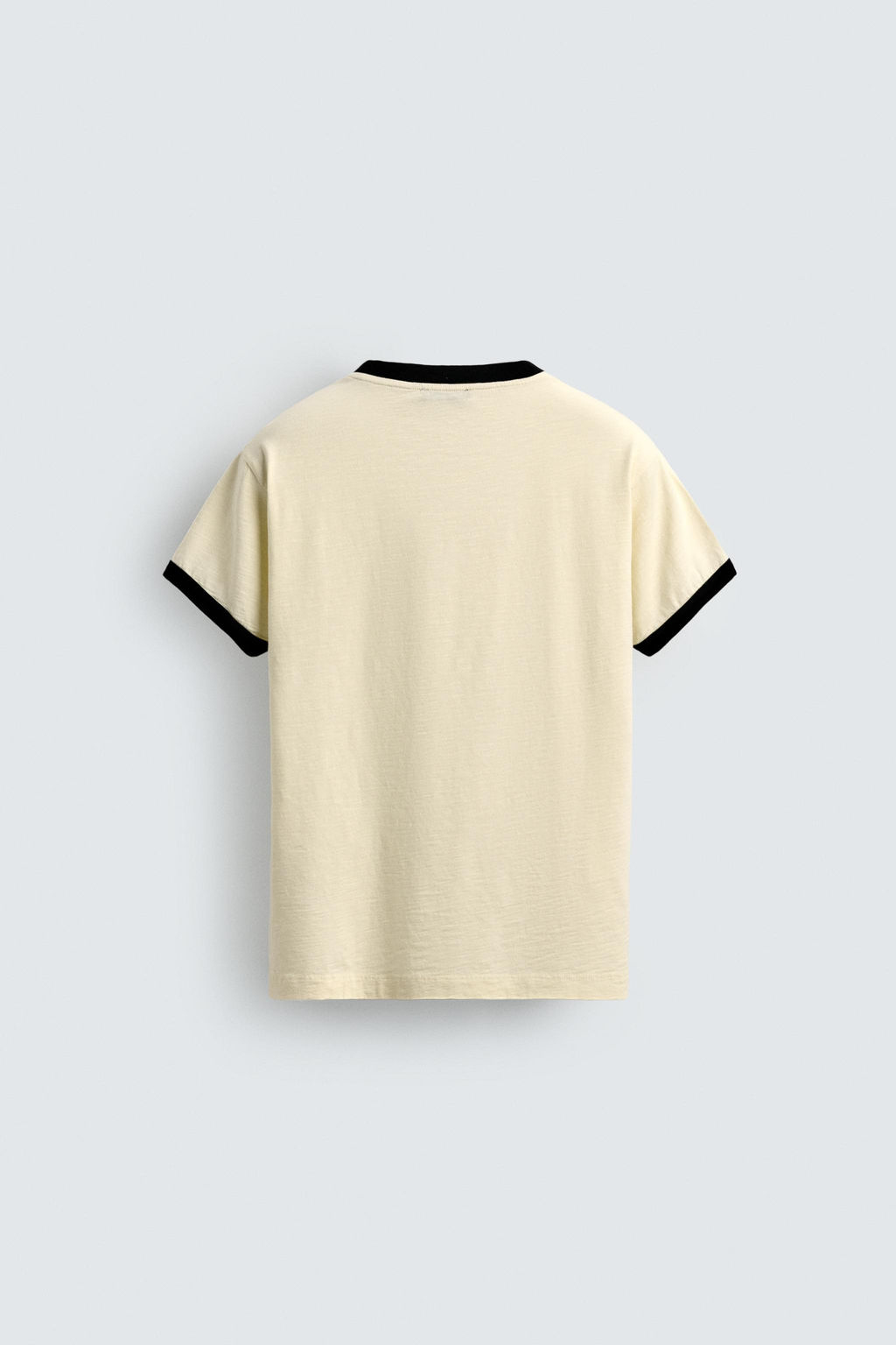 RIB T-SHIRT WITH CONTRAST HEART - Zara фото 8