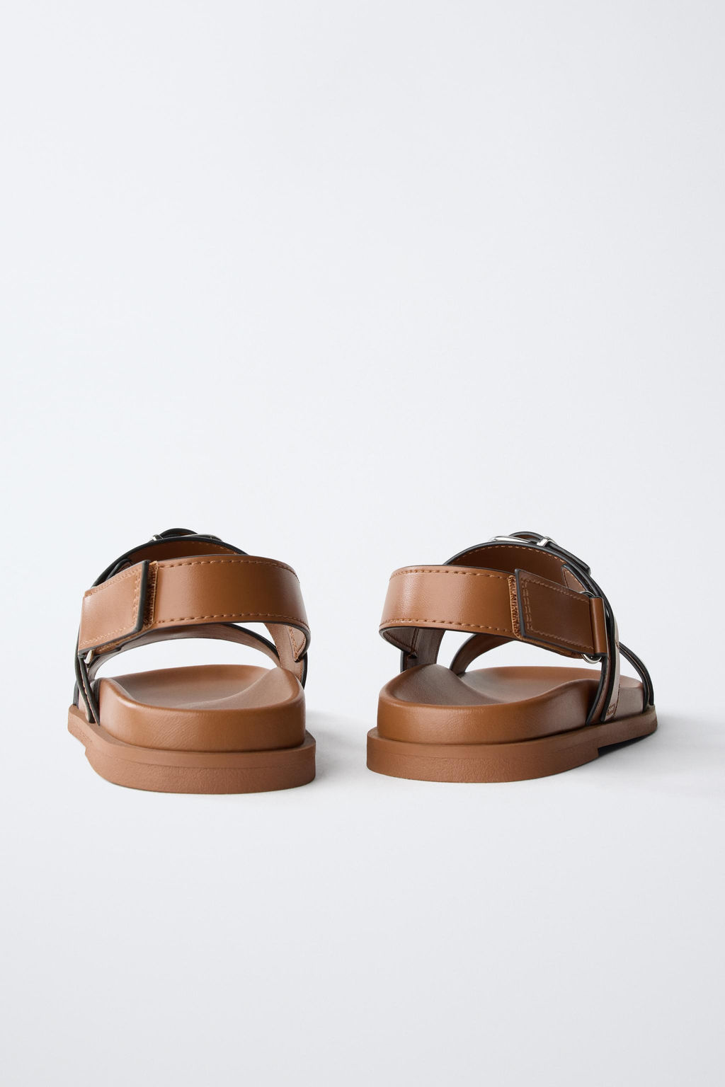 SANDALIA HEBILLAS / Marr?n - Zara фото 5