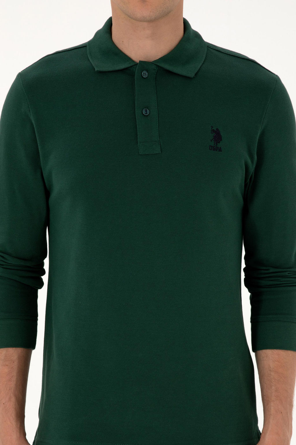 Erkek Koyu Ye_il Basic Sweatshirt Sepette S_rpriz _ndirim - U.s. polo assn фото 6
