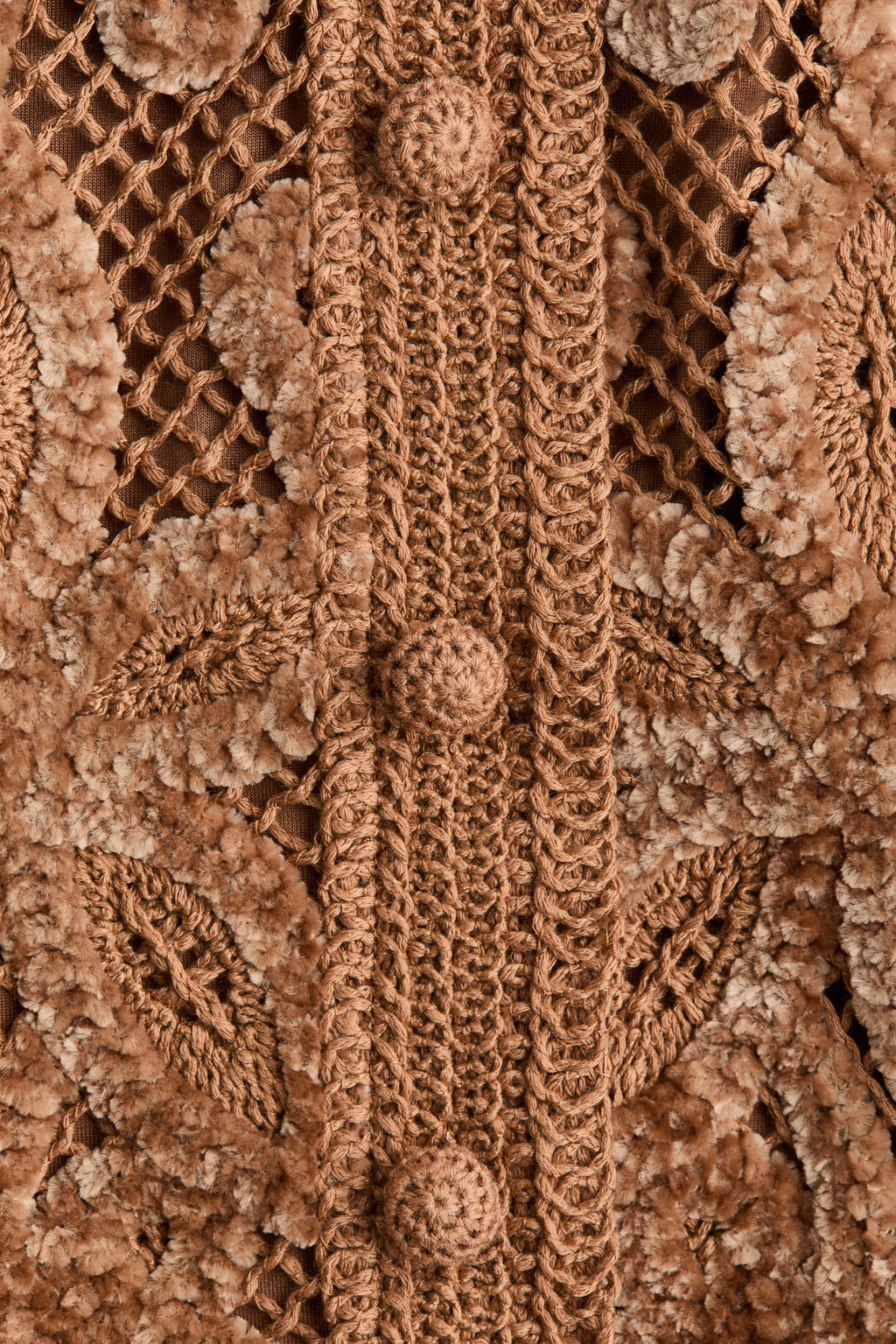 Top cropped efecto crochet - H&m фото 5