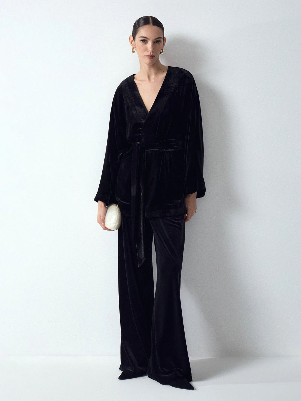 ЕМКА / Жакет-кимоно из бархата - Emka фото 2