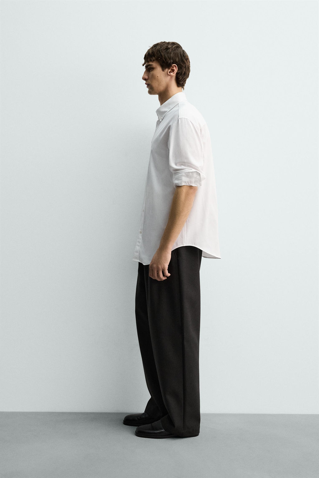 REGULAR FIT TEXTURED SHIRT - Zara фото 12
