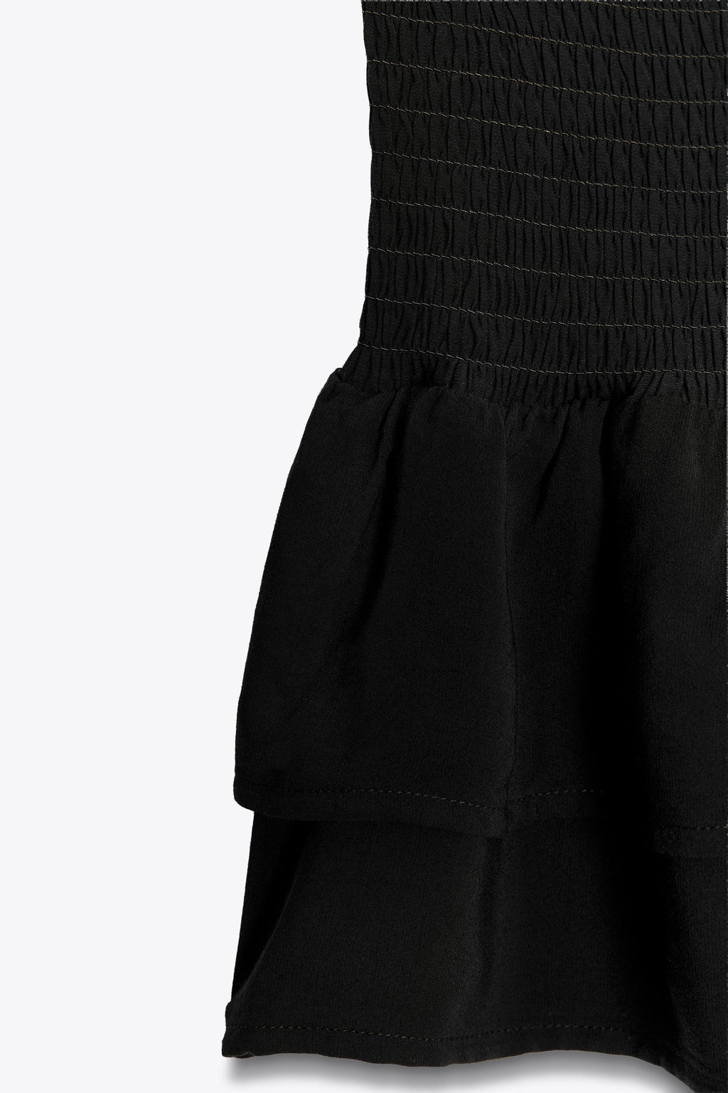 WIDE-WAIST BERMUDA SHORTS WITH RUFFLES - Zara фото 18