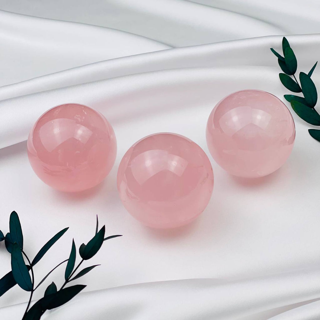 Шар из Розового кварца
