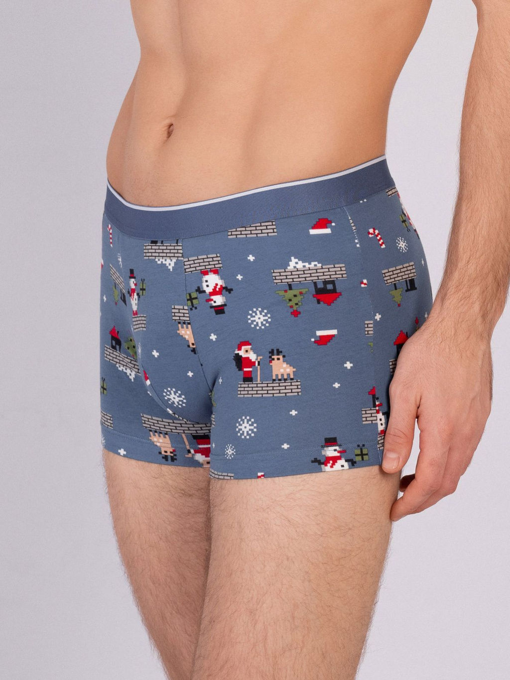 Мужские трусы боксеры Indefini (Арт.4046MUF) фото 4