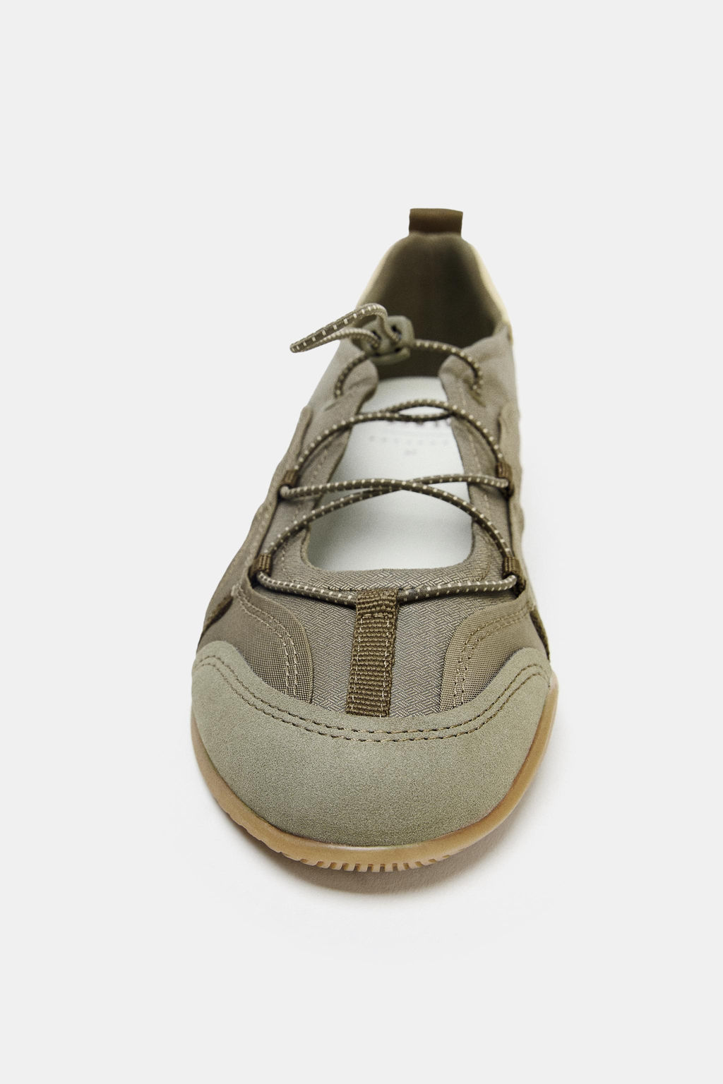 ELASTICATED SPORTY BALLERINAS - Zara фото 10