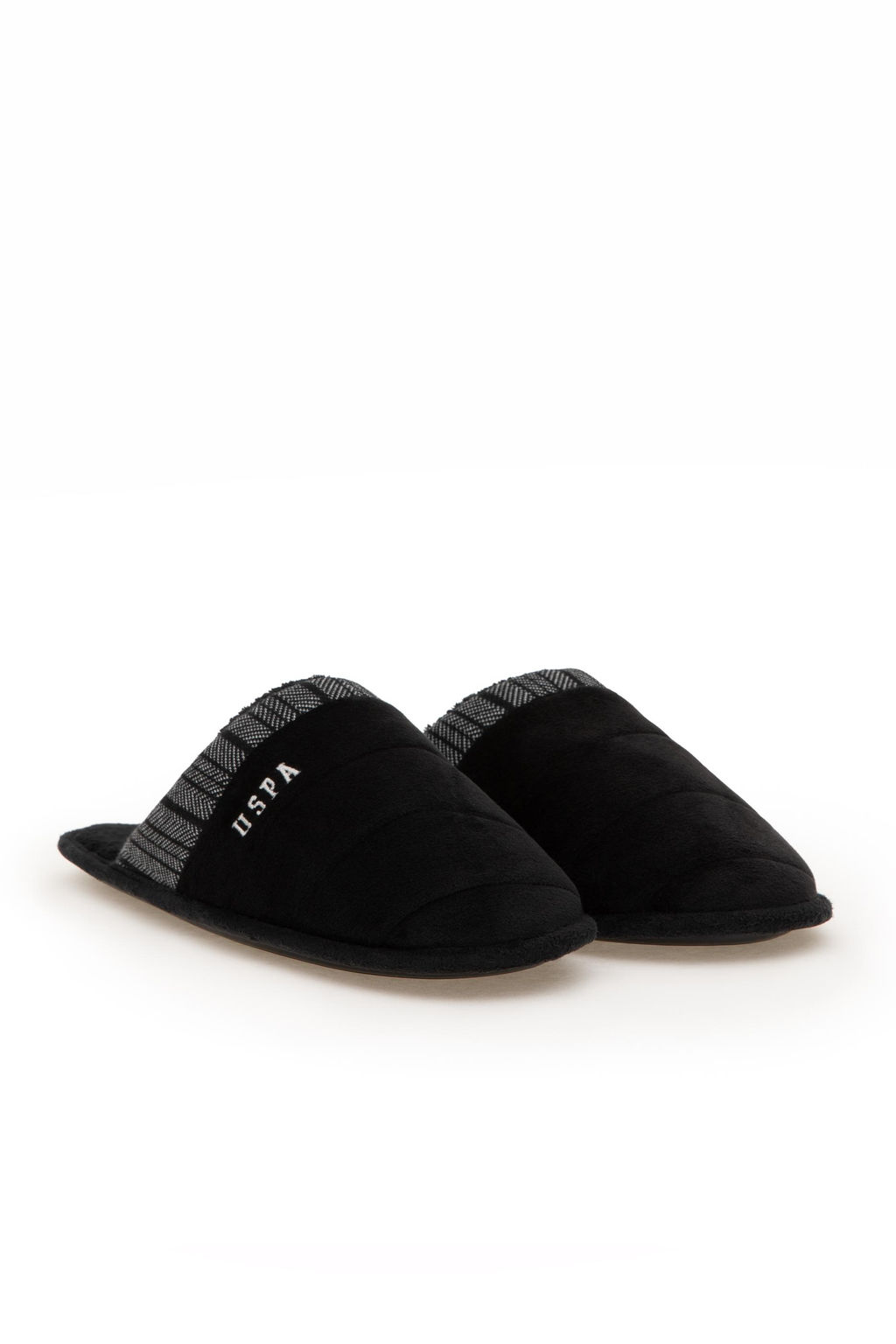 Мужские черные домашние тапочки Неожиданная скидка в корзине