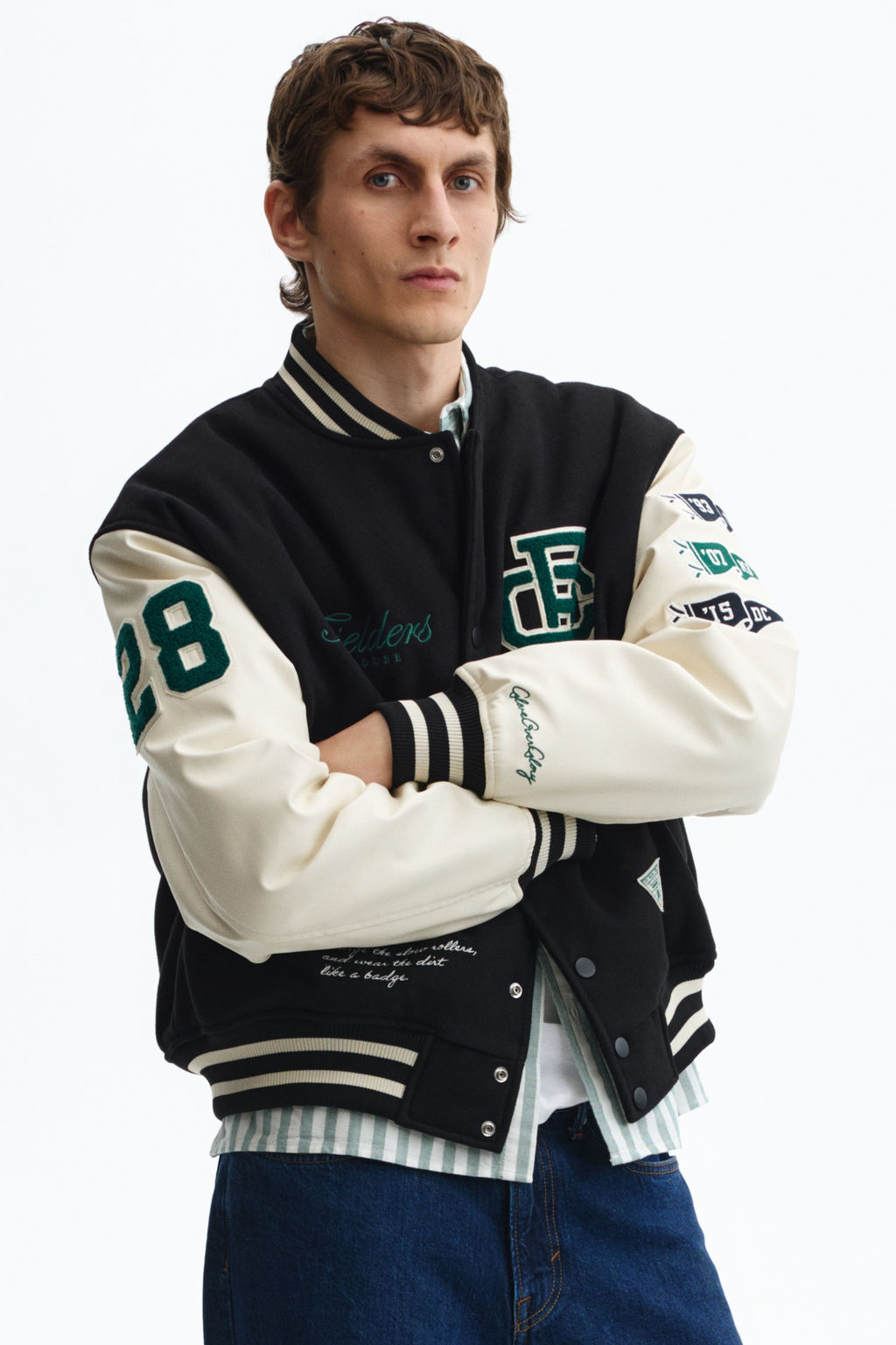 Chaqueta de b?isbol con motivos - H&m фото 3