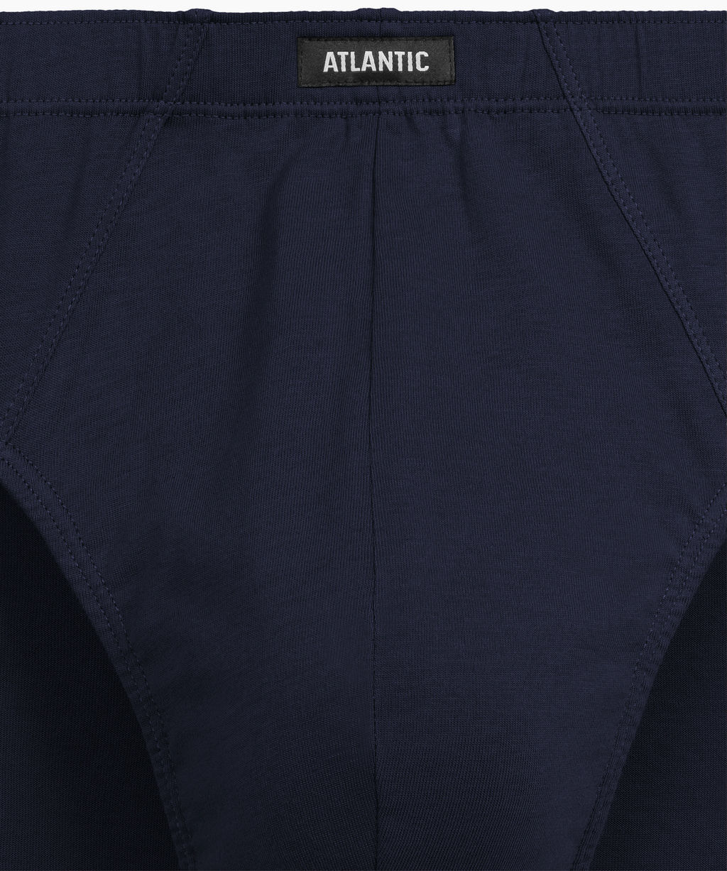 ATLANTIC 3MP-205 Трусы классика Check - набор 3 шт. океан + темно-синий + коричневый  фото 5