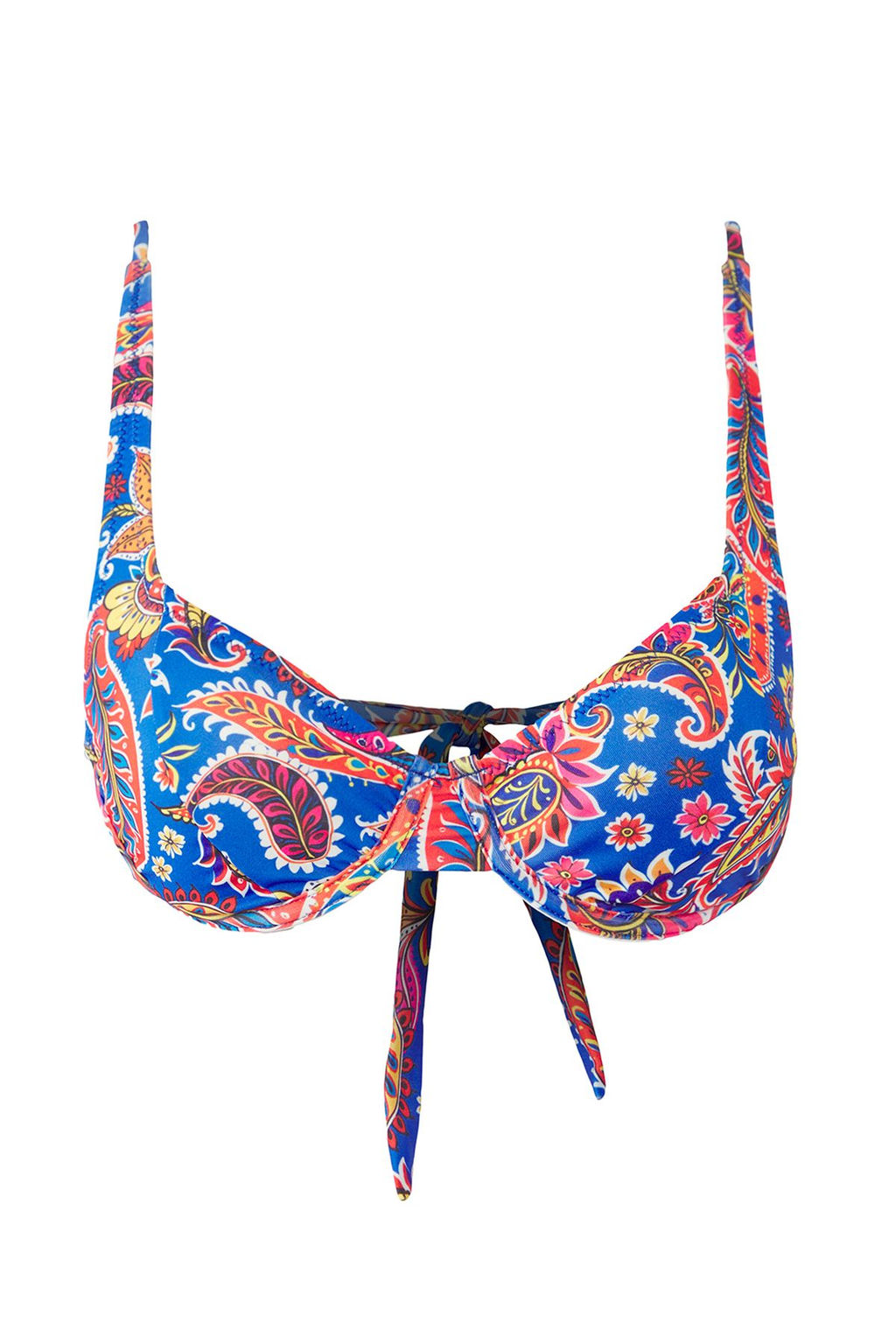 TRENDYOLMILLA Mavi Balkonet Bikini Ustu TBESS24BU00121  фото 7