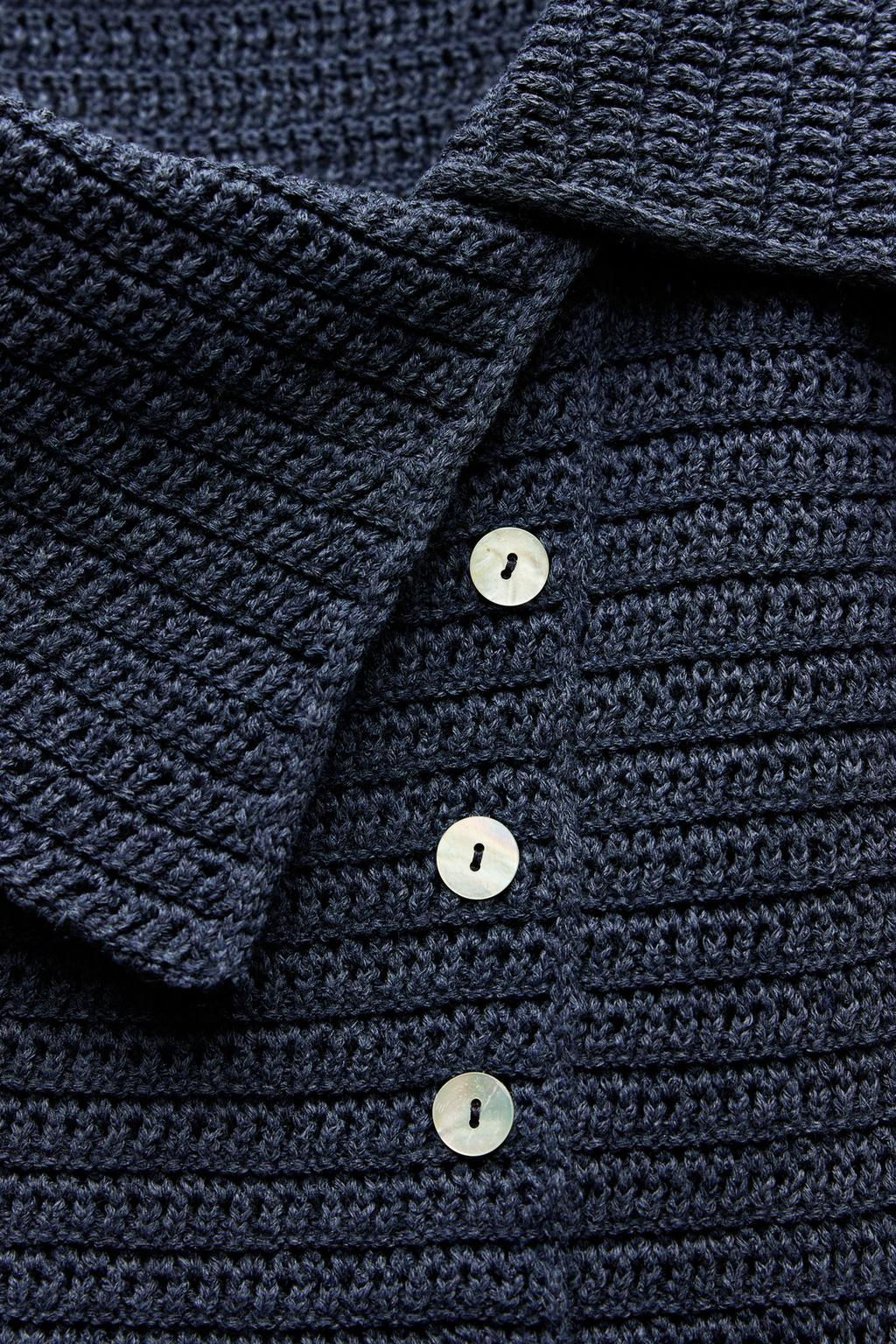 KNIT RUSTIC TOP - Zara фото 7