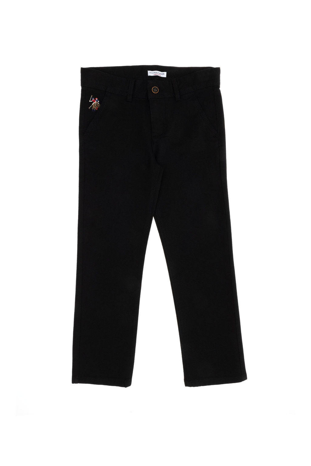 U. S. Polo Assn Черные брюки из плотной ткани для мальчика - U.s. polo assn фото 2