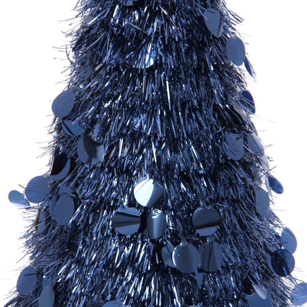 Елка декоративная TINSEL "Изящный блеск" 50 см, Сапфир