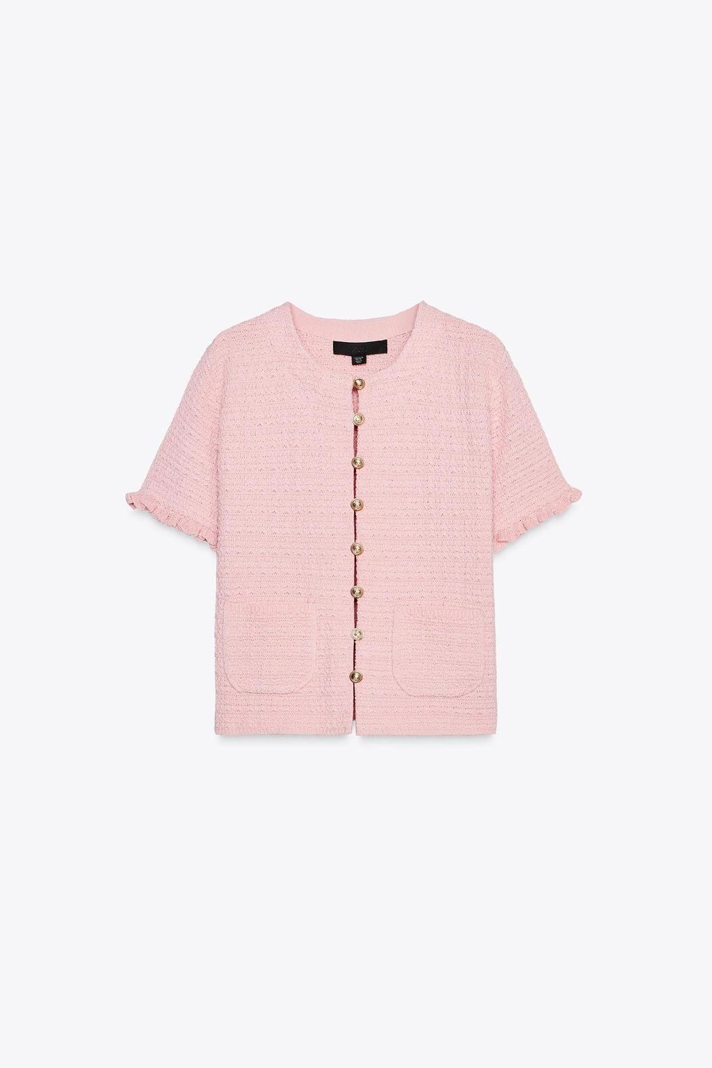 RUFFLED KNIT CARDIGAN - Zara фото 15