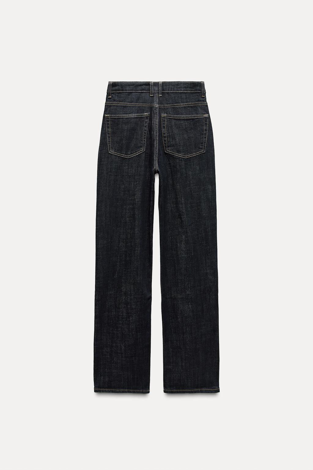 JEANS TRF STRAIGHT COMFORT HIGH WAIST - Zara фото 5