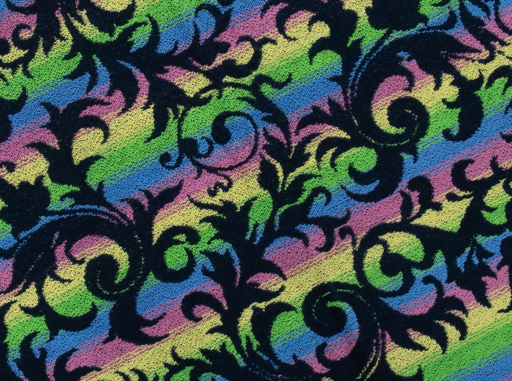 Полотенце махровое 6с102.413ж1 Ретро(т.радужка) 81х160см