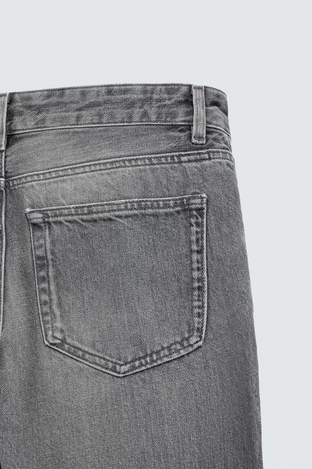 JEANS FLARE FIT / Gris - Zara фото 4