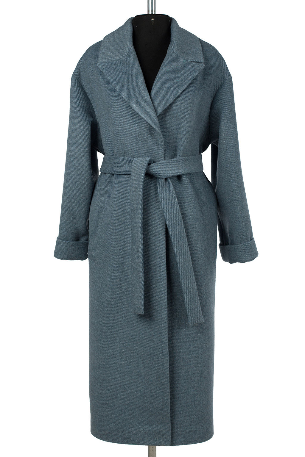 Пальто женское демисезонное (пояс) - El podio фото 9