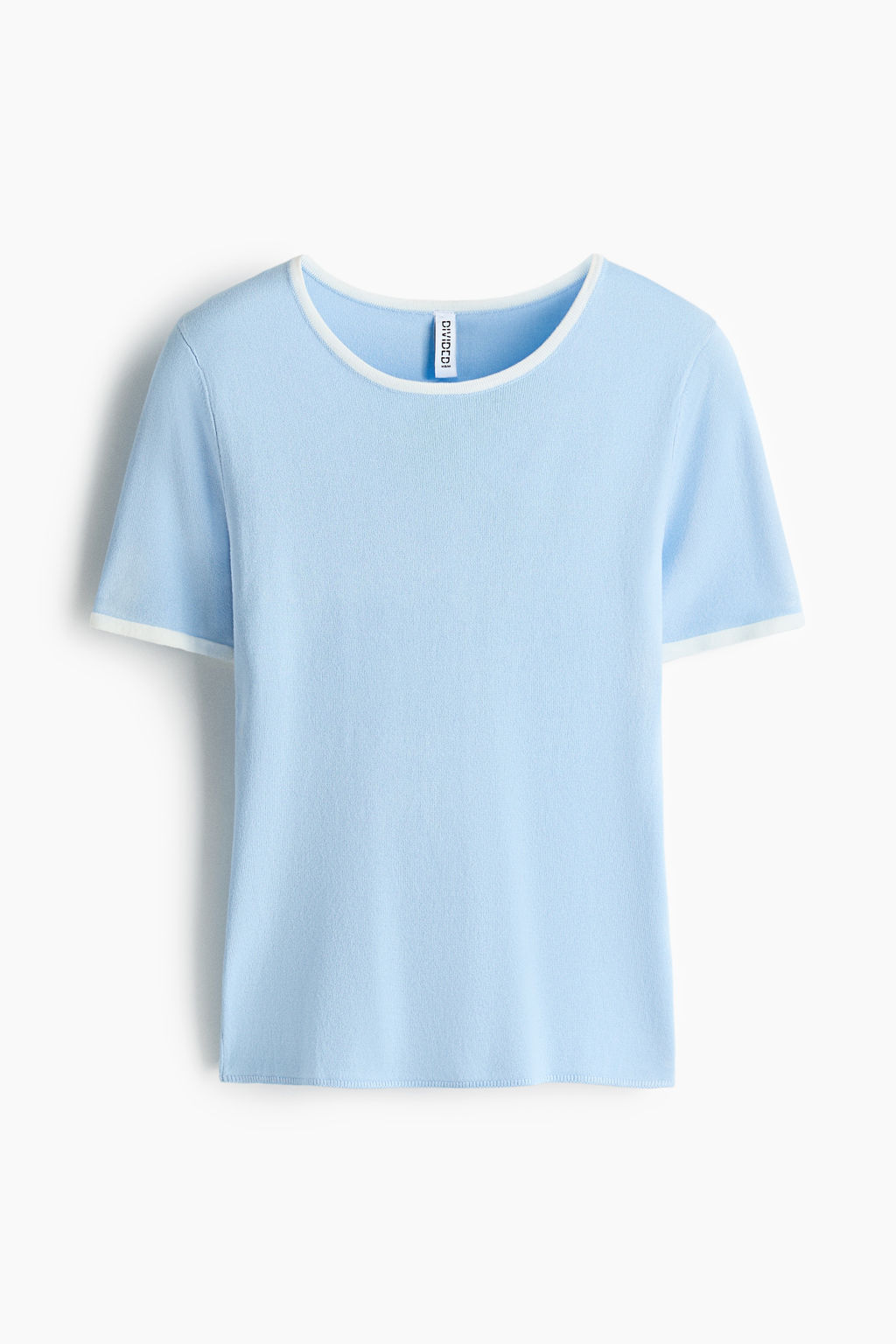 Camiseta en punto fino - H&m фото 2