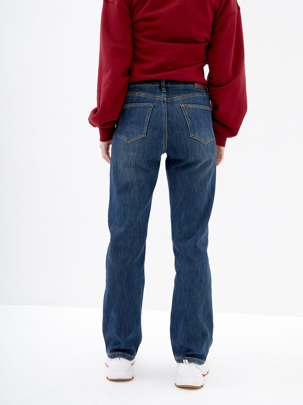 Утепленные Женские Джинсы Прямые - Mossmore фото 15