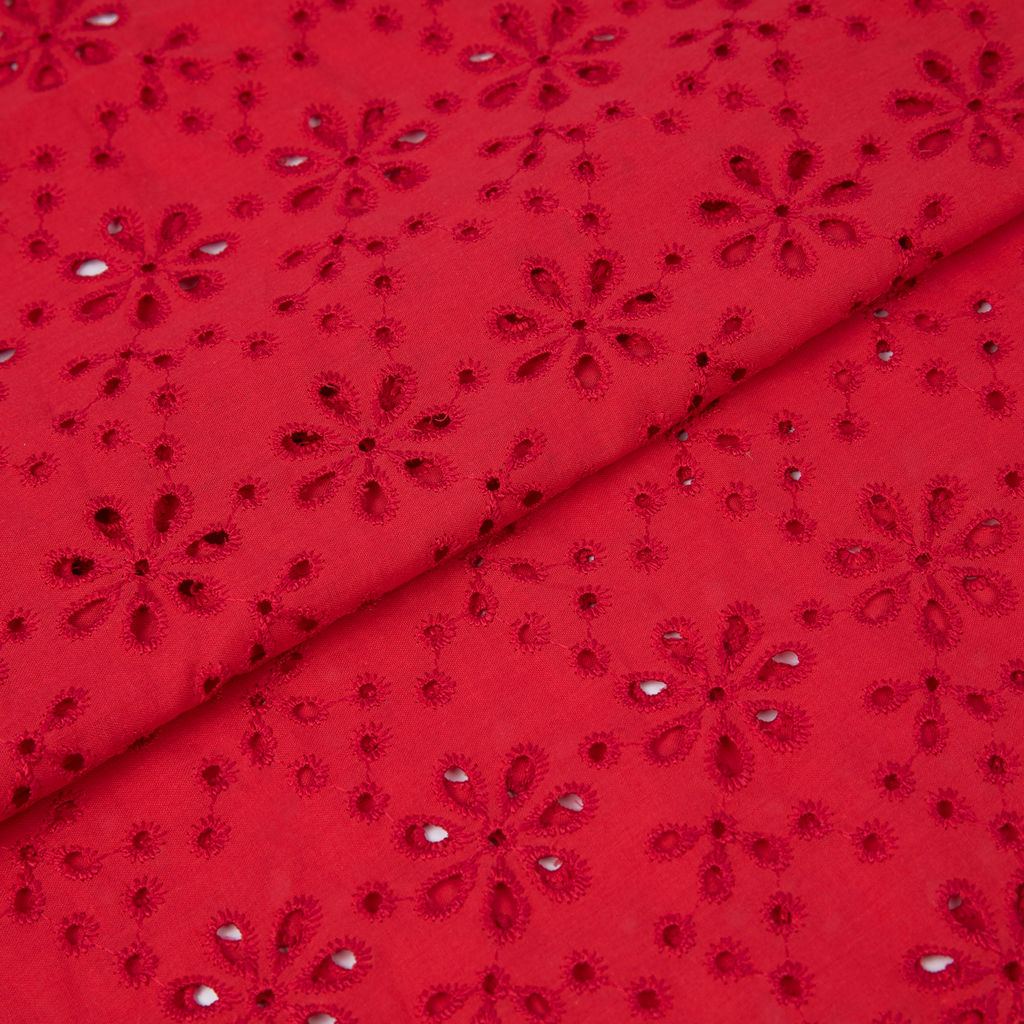 Ткань YFAS-3670 Шитье(Прошва) 285 г/кв.м 140 см 70% хлопок, 30% полиэстер