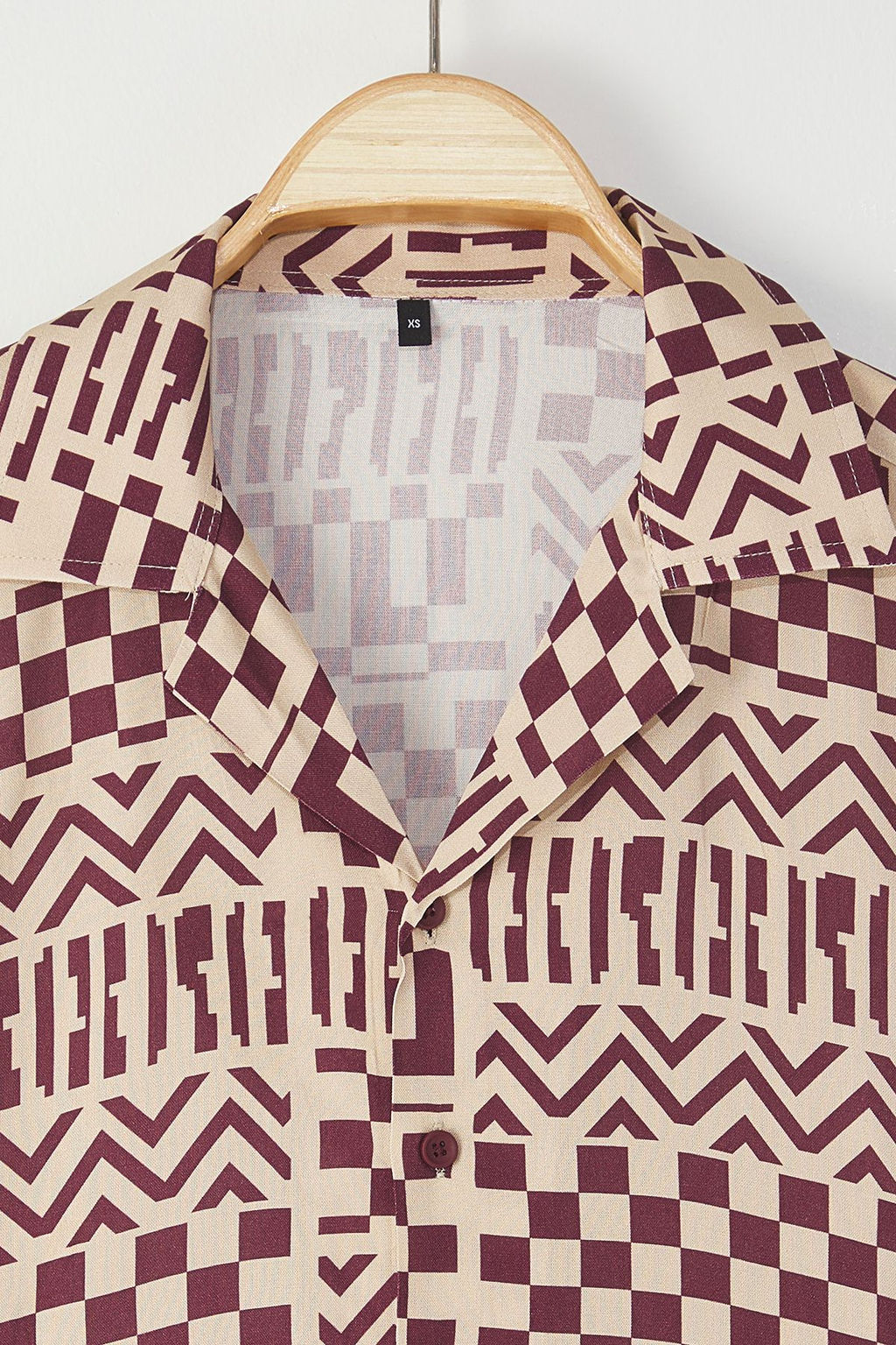 TRENDYOL MAN Bej Oversize Gomlek TMNSS25GO00066 - Trendyolmilla фото 3