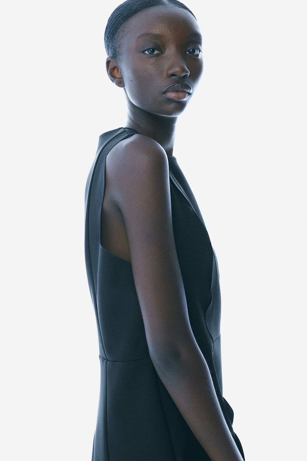 Scalloped twill dress - H&m фото 6