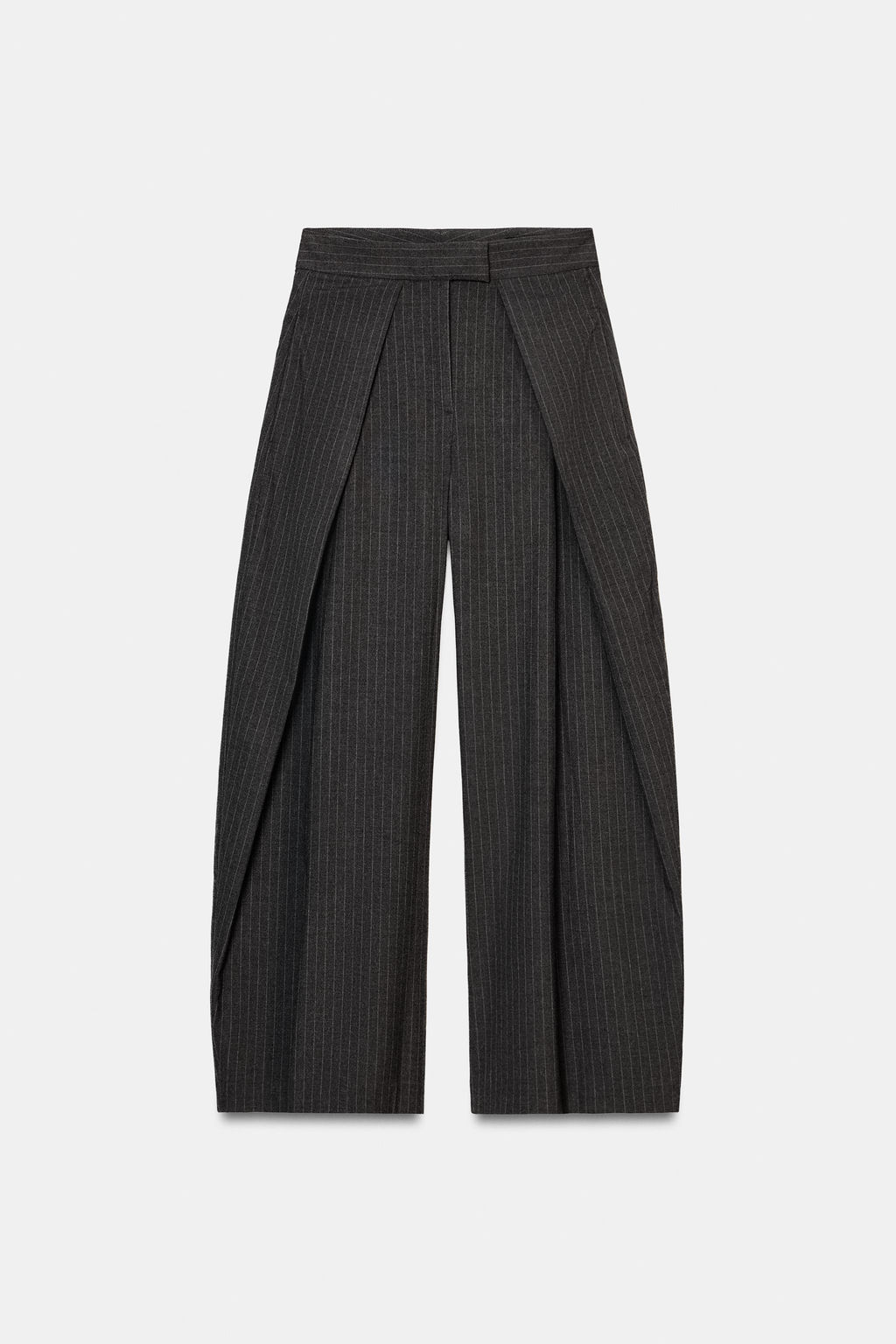 ZW COLLECTION WIDE-LEG TROUSERS WITH DARTS