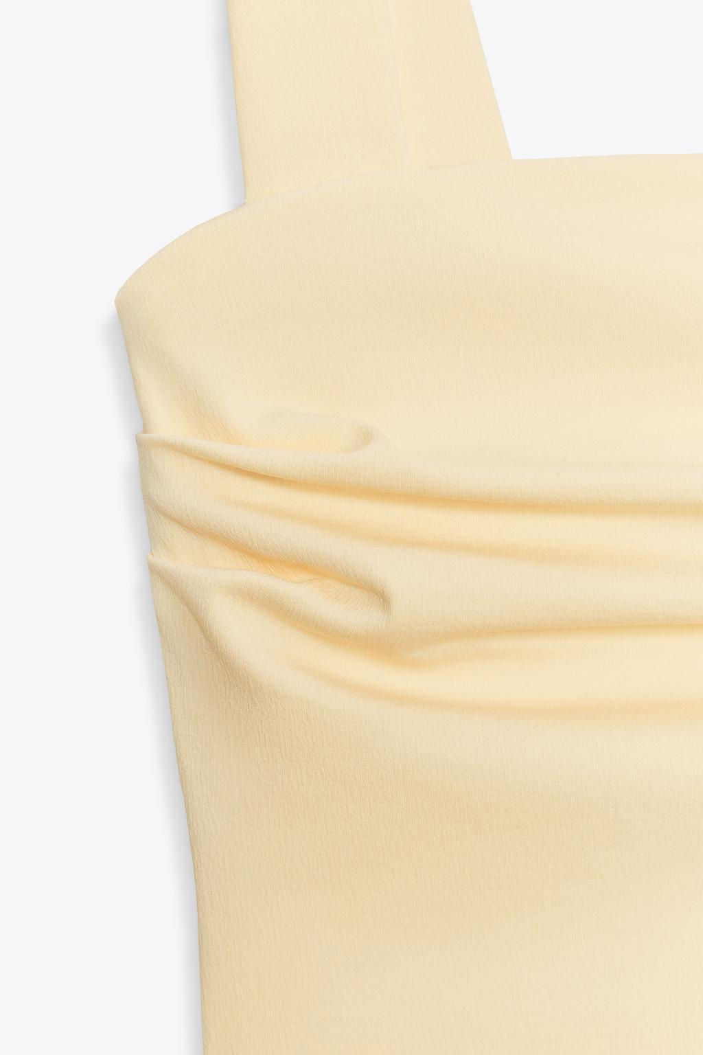 PLEATED MIDI DRESS - Zara фото 10