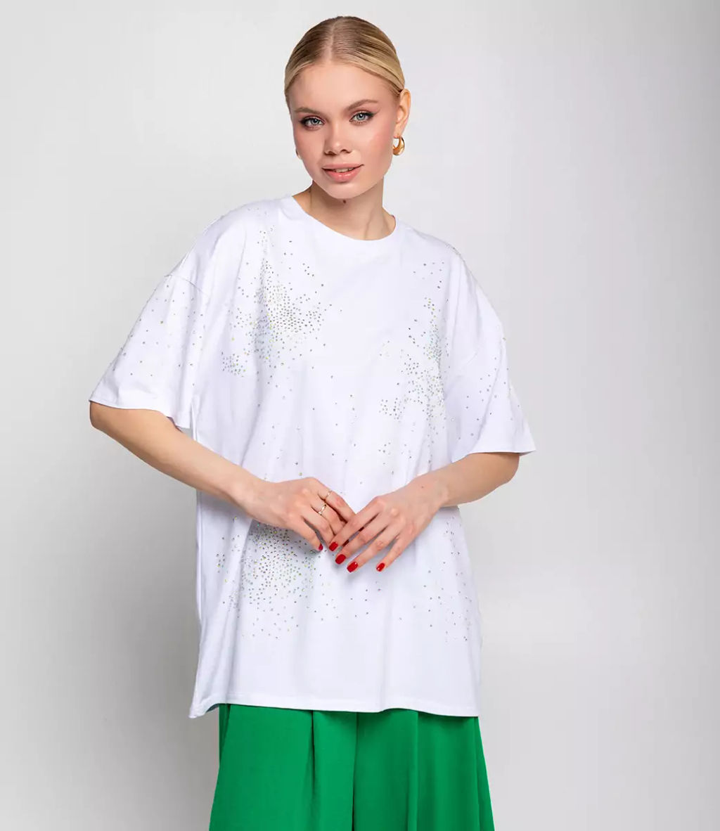 Футболка #БШ2240, белый