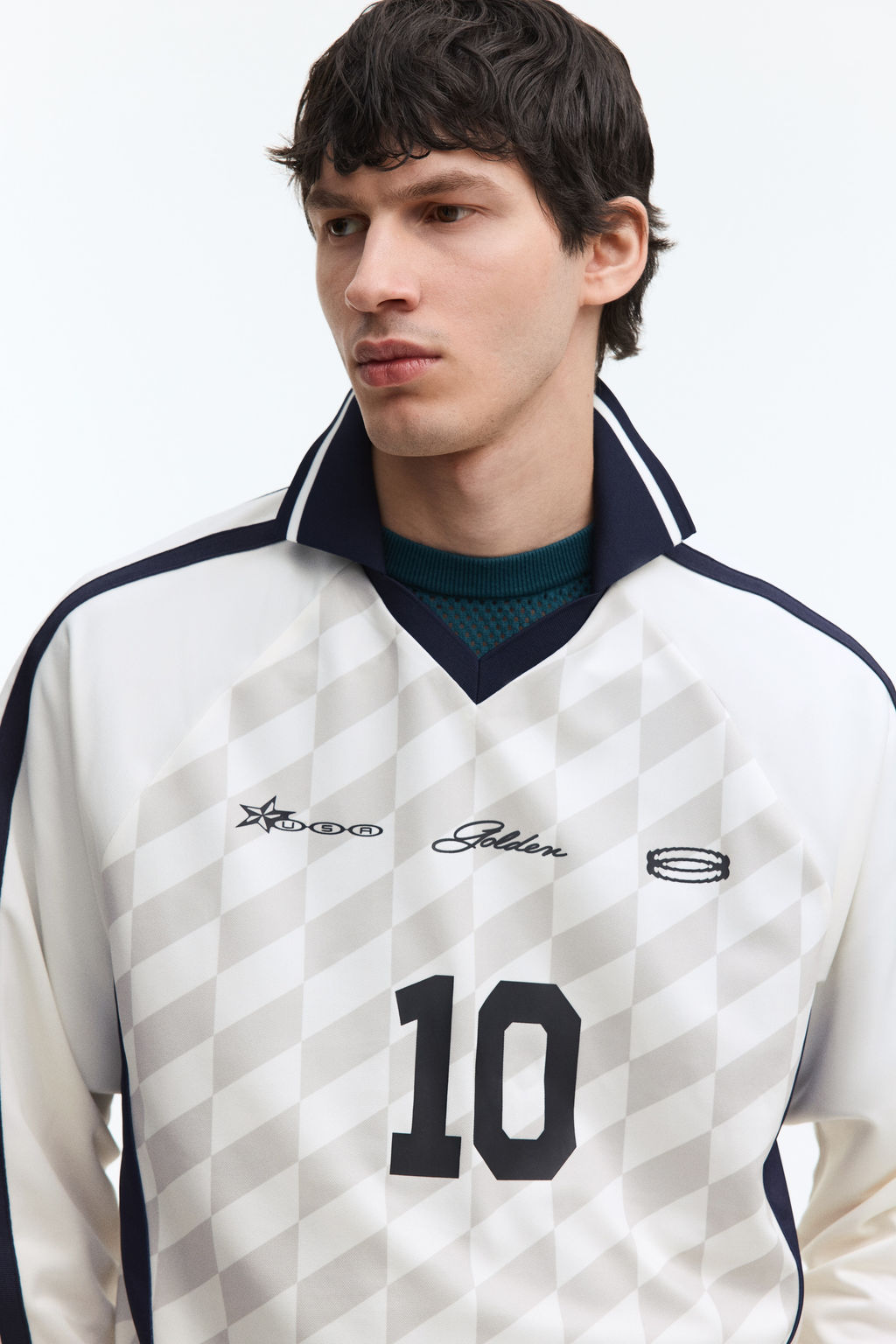 Camiseta de f?tbol estampada Loose Fit - H&m фото 2