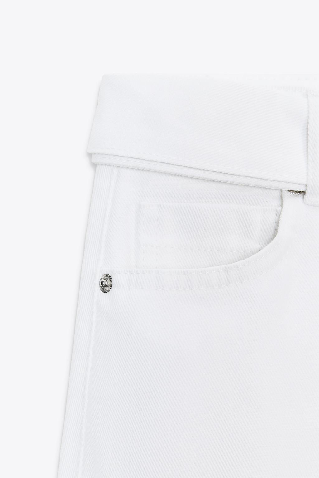 JEANS Z1975 WIDE-LEG HIGH-WAIST WITH BELT - Zara фото 10