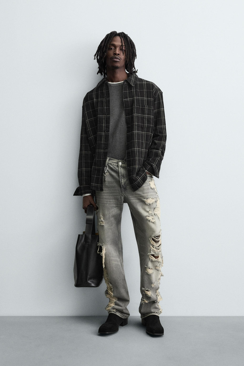CHECK OVERSHIRT